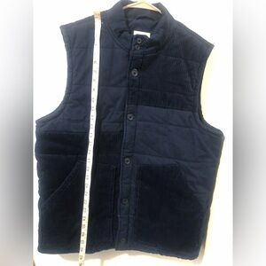 Men’s Sun & Stone  Vests Size LARGE. NEW WITHOUT THE TAGS. Navy blue